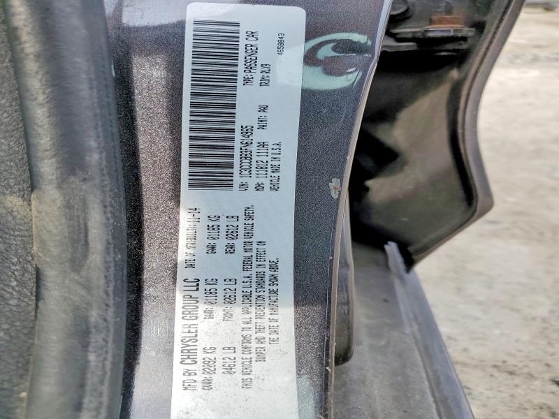 Aukcja sprzedaży 2015 Chrysler 200, vin: 1C3CCCBB3FN614965, numer aukcji: 49554956