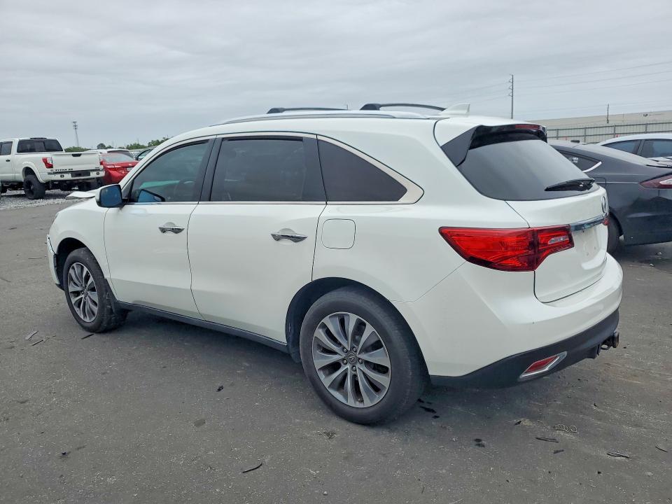 48890656 :رقم المزاد ، 5FRYD3H42GB002827 vin ، 2016 Acura Mdx مزاد بيع