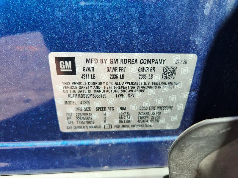 Продажа на аукционе авто 2021 Buick Encore Gx, vin: KL4MMDS29MB038729, номер лота: 50925906