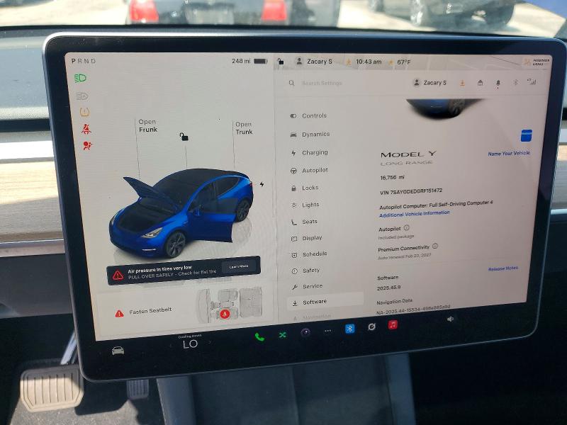 Aukcja sprzedaży 2024 Tesla Model Y, vin: 7SAYGDED0RF151472, numer aukcji: 50305776