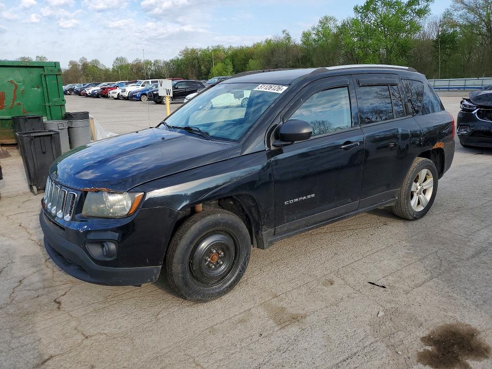 Продаж на аукціоні авто 2014 Jeep Compass, vin: 1C4NJDBB1ED641487, номер лоту: 51126126