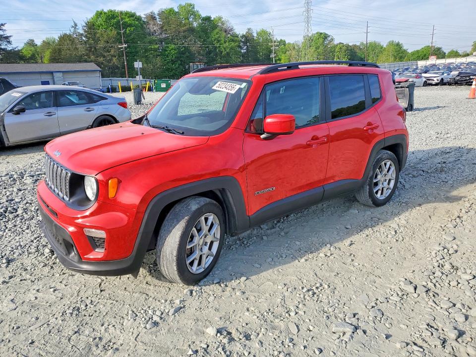 2020 Jeep Renegade მანქანა იყიდება აუქციონზე, vin: ZACNJABB9LPL60192, აუქციონის ნომერი: 50234356