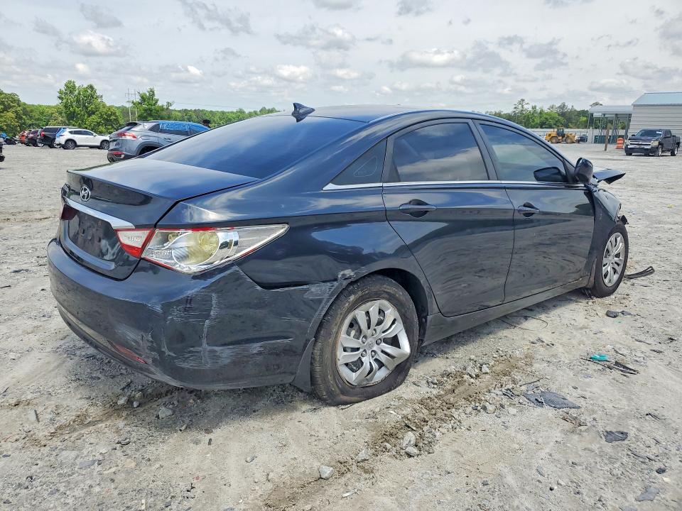 52058186 :رقم المزاد ، 5NPEB4AC1CH500594 vin ، 2012 Hyundai Sonata مزاد بيع