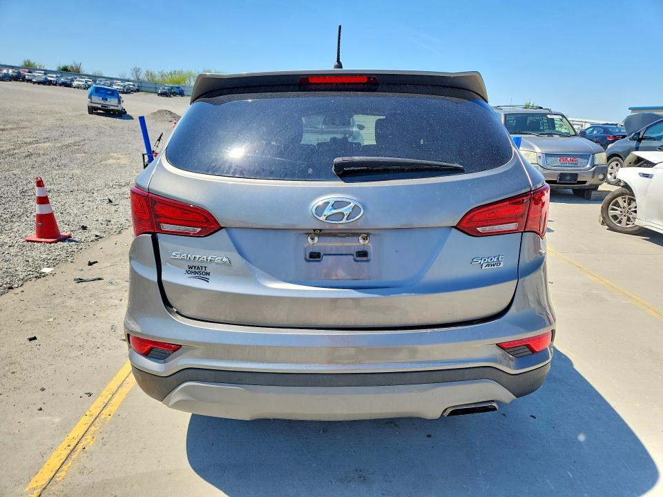 2018 Hyundai Santa Fe Sport მანქანა იყიდება აუქციონზე, vin: 5NMZTDLB8JH082810, აუქციონის ნომერი: 49281816