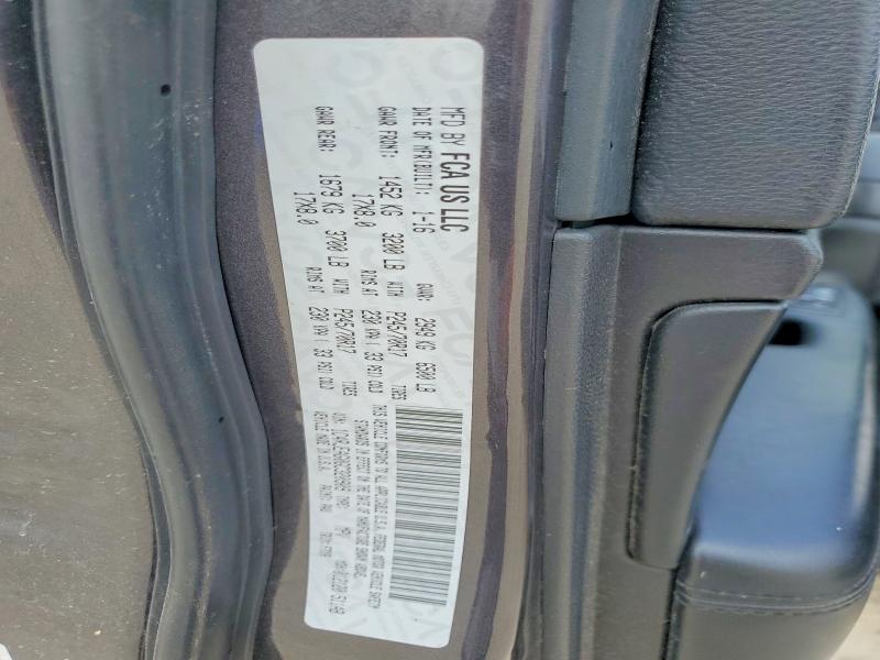 50332396 :رقم المزاد ، 1C4RJEAG0GC320909 vin ، 2016 Jeep Grand Cherokee مزاد بيع