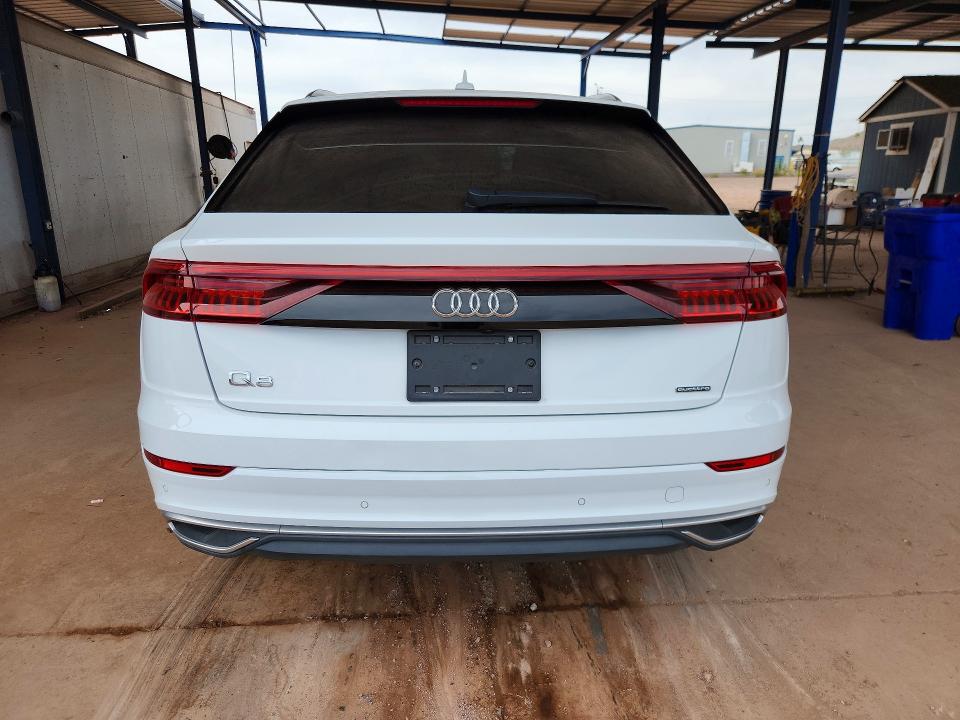 2022 Audi Q8 მანქანა იყიდება აუქციონზე, vin: WA1AVBF1XND019280, აუქციონის ნომერი: 50276256
