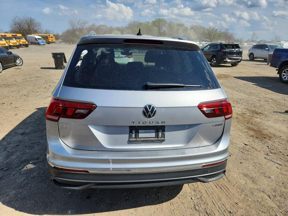 2022 Volkswagen Tiguan მანქანა იყიდება აუქციონზე, vin: 3VV2B7AX4NM147757, აუქციონის ნომერი: 47624296