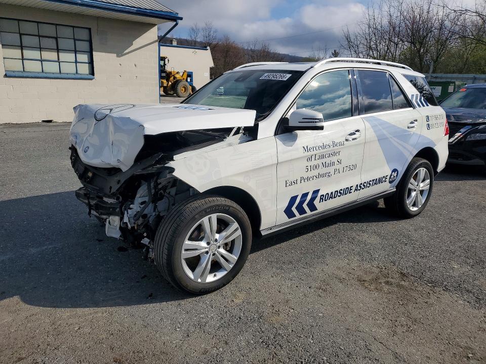 Продаж на аукціоні авто 2015 Mercedes-benz Ml, vin: 4JGDA5HBXFA585007, номер лоту: 49295266