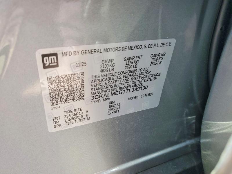 Aukcja sprzedaży 2026 Gmc Terrain, vin: 3GKALMEG1TL339130, numer aukcji: 49645516