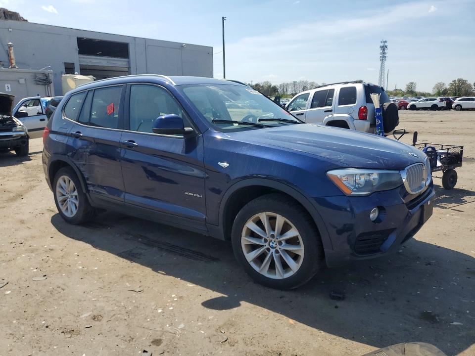 Продаж на аукціоні авто 2016 Bmw X3, vin: 5UXWY3C51G0N88060, номер лоту: 48863036