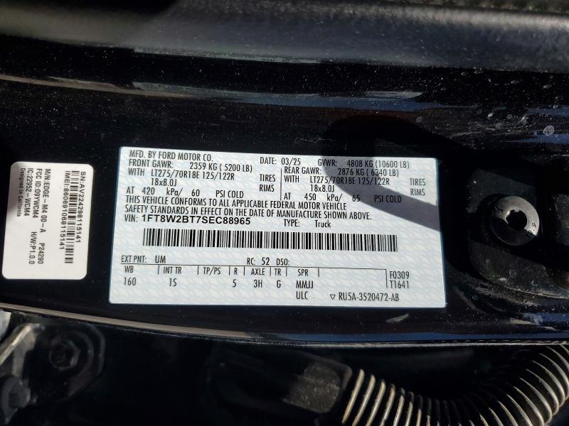 Продажа на аукционе авто 2025 Ford F250, vin: 1FT8W2BT7SEC88965, номер лота: 49136286