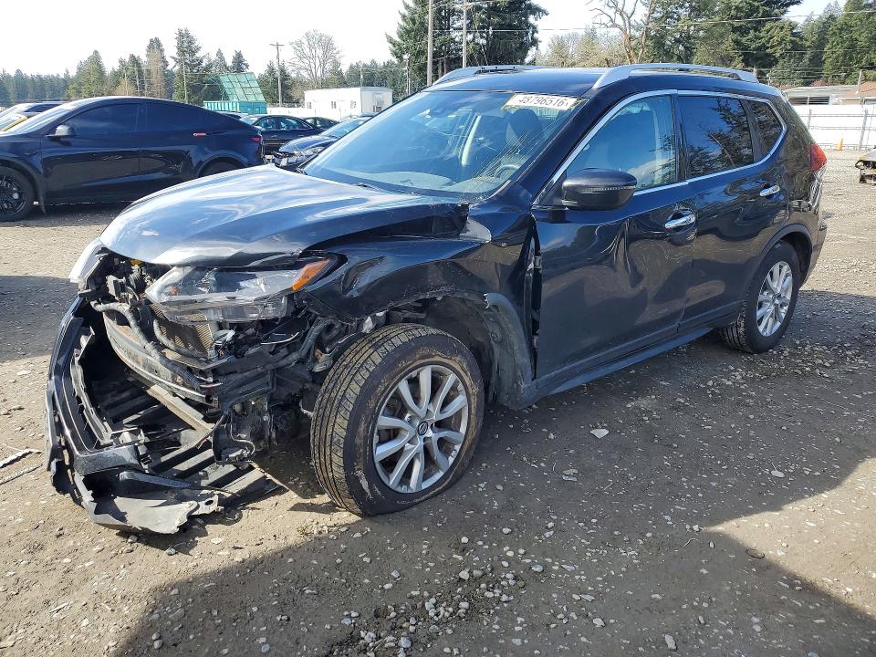 Auction sale of the 2019 Nissan Rogue, vin: KNMAT2MV0KP519931, lot number: 48796516