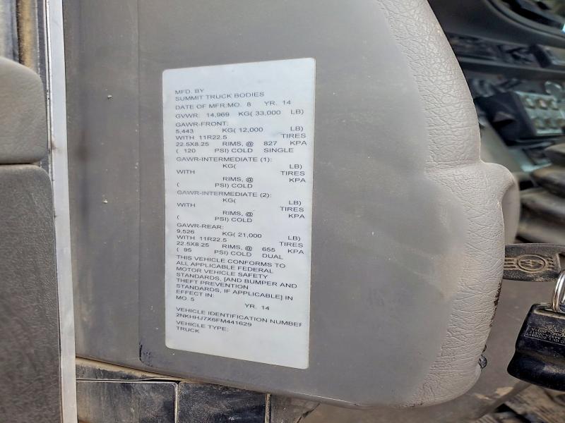 Aukcja sprzedaży 2015 Kenworth Construction, vin: 2NKHHJ7X6FM441629, numer aukcji: 49617166