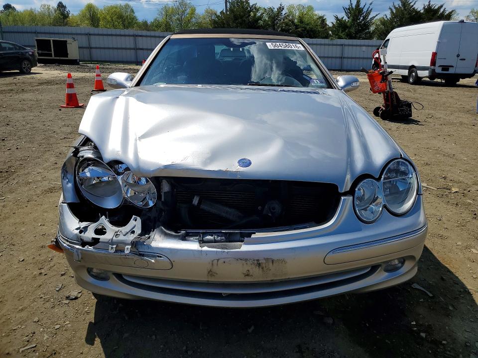 Продажа на аукционе авто 2005 Mercedes-benz Clk, vin: WDBTK65GX5T055009, номер лота: 50458016