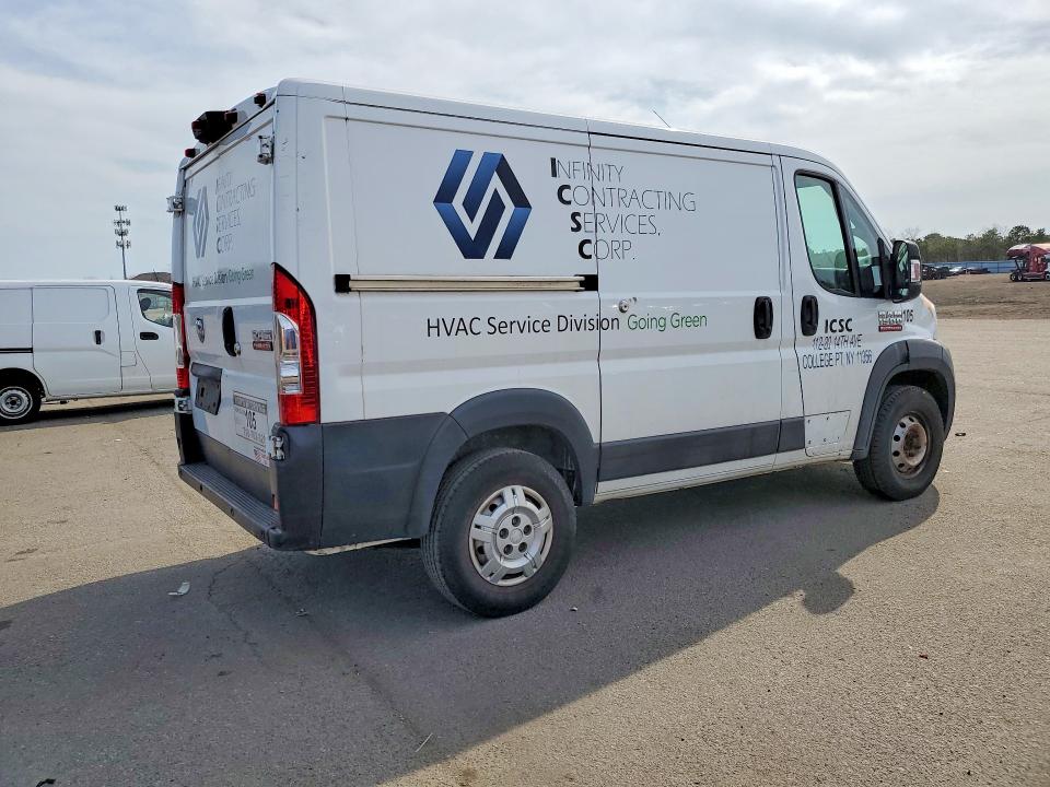 2019 Ram Promaster 1500 მანქანა იყიდება აუქციონზე, vin: 3C6TRVNG7KE507257, აუქციონის ნომერი: 48943856