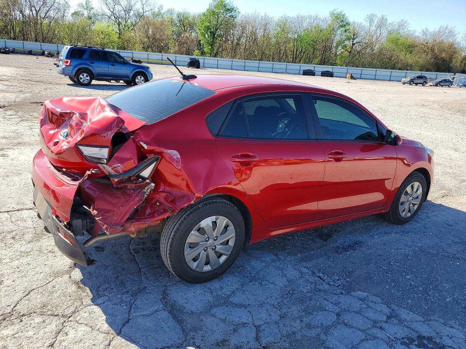 48525576 :رقم المزاد ، 3KPA24AD8LE330293 vin ، 2020 Kia Rio مزاد بيع