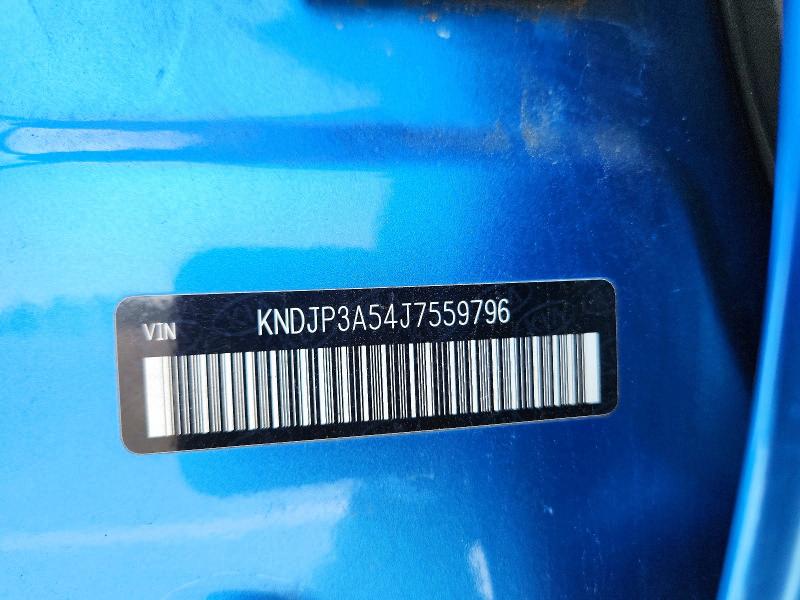 2018 Kia Soul მანქანა იყიდება აუქციონზე, vin: KNDJP3A54J7559796, აუქციონის ნომერი: 52085856