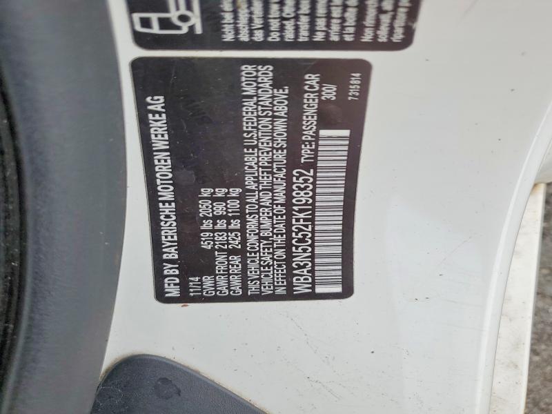 Продажа на аукционе авто 2015 Bmw 428, vin: WBA3N5C52FK198352, номер лота: 46775976
