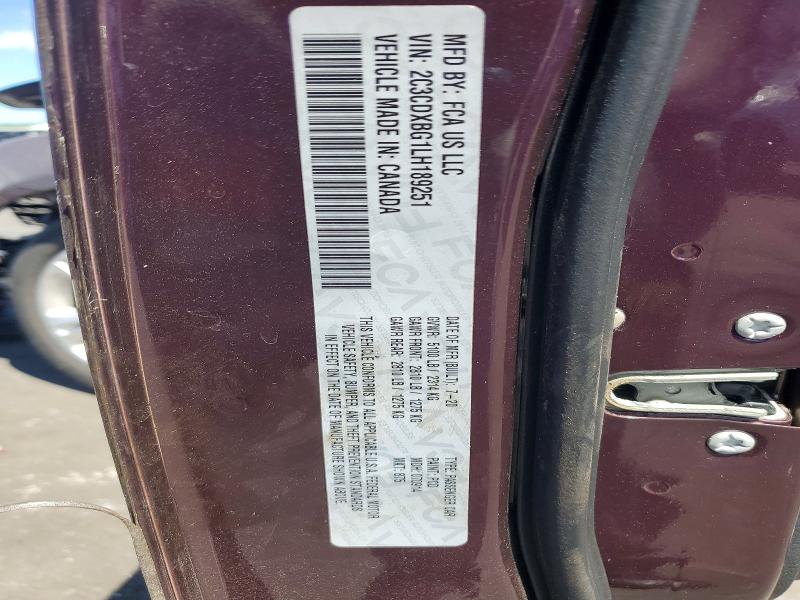 Продажа на аукционе авто 2020 Dodge Charger, vin: 2C3CDXBG1LH189251, номер лота: 48333366