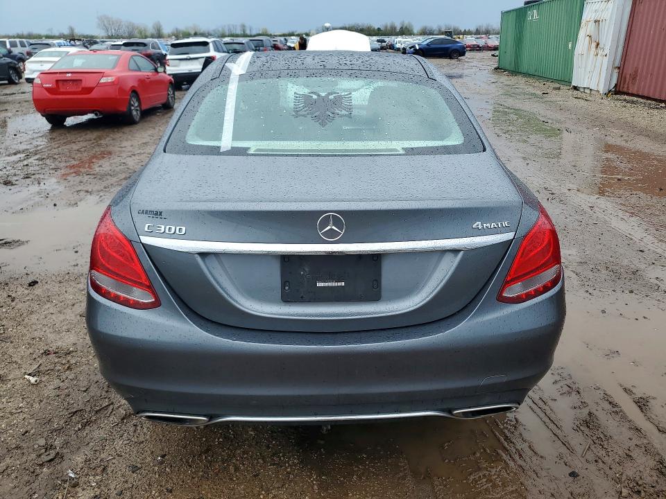 2017 Mercedes-benz C მანქანა იყიდება აუქციონზე, vin: 55SWF4KB2HU196100, აუქციონის ნომერი: 49811976