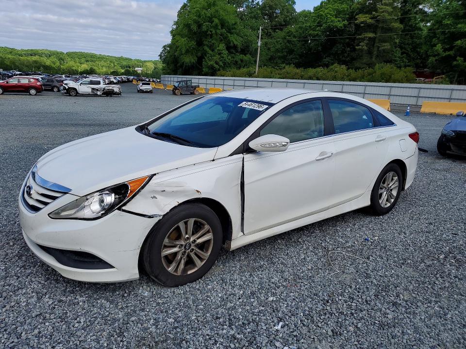 Auction sale of the 2014 Hyundai Sonata, vin: 5NPEB4AC6EH824806, lot number: 51461296