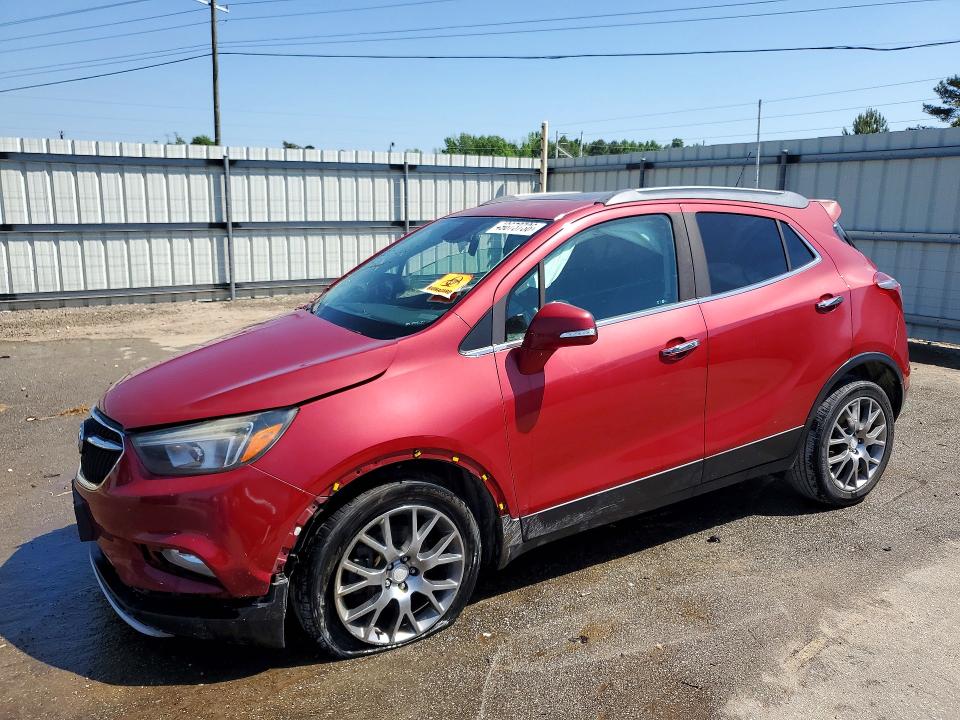 2017 Buick Encore მანქანა იყიდება აუქციონზე, vin: KL4CJ1SB9HB108481, აუქციონის ნომერი: 49673736