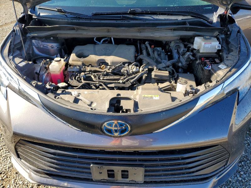 49441656 :رقم المزاد ، 5TDBRKEC7NS078132 vin ، 2022 Toyota Sienna مزاد بيع