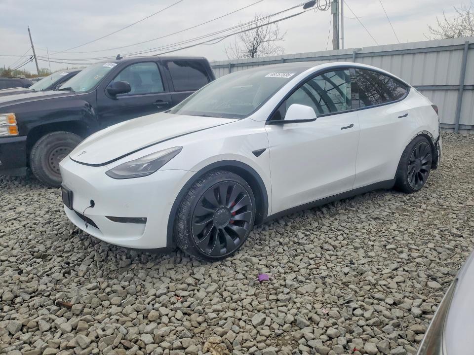 Продажа на аукционе авто 2022 Tesla Model Y, vin: 7SAYGDEF8NF520512, номер лота: 49757536