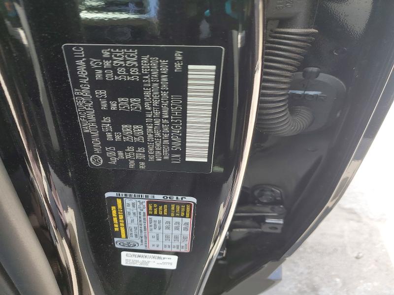 Aukcja sprzedaży 2026 Hyundai Santa Fe, vin: 5NMP24GL3TH157011, numer aukcji: 51209586