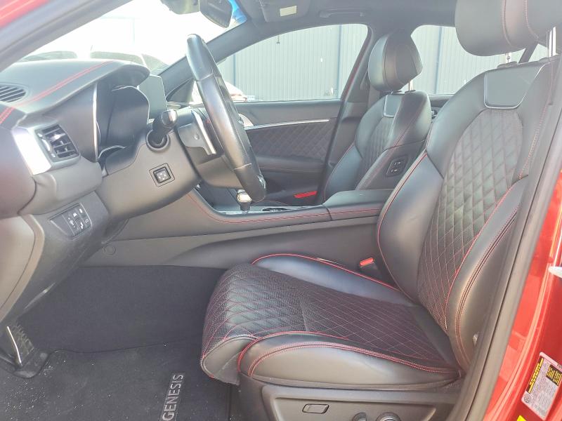 Auction sale of the 2019 Genesis G70, vin: KMTG44LA3KU019198, lot number: 50395186