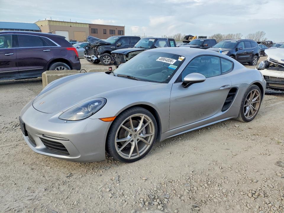 2019 Porsche Cayman მანქანა იყიდება აუქციონზე, vin: WP0AA2A81KS260996, აუქციონის ნომერი: 48864856