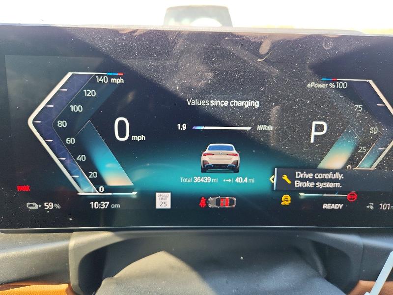 48471806 :رقم المزاد ، WBY73AW01NFM89305 vin ، 2022 Bmw I4 مزاد بيع