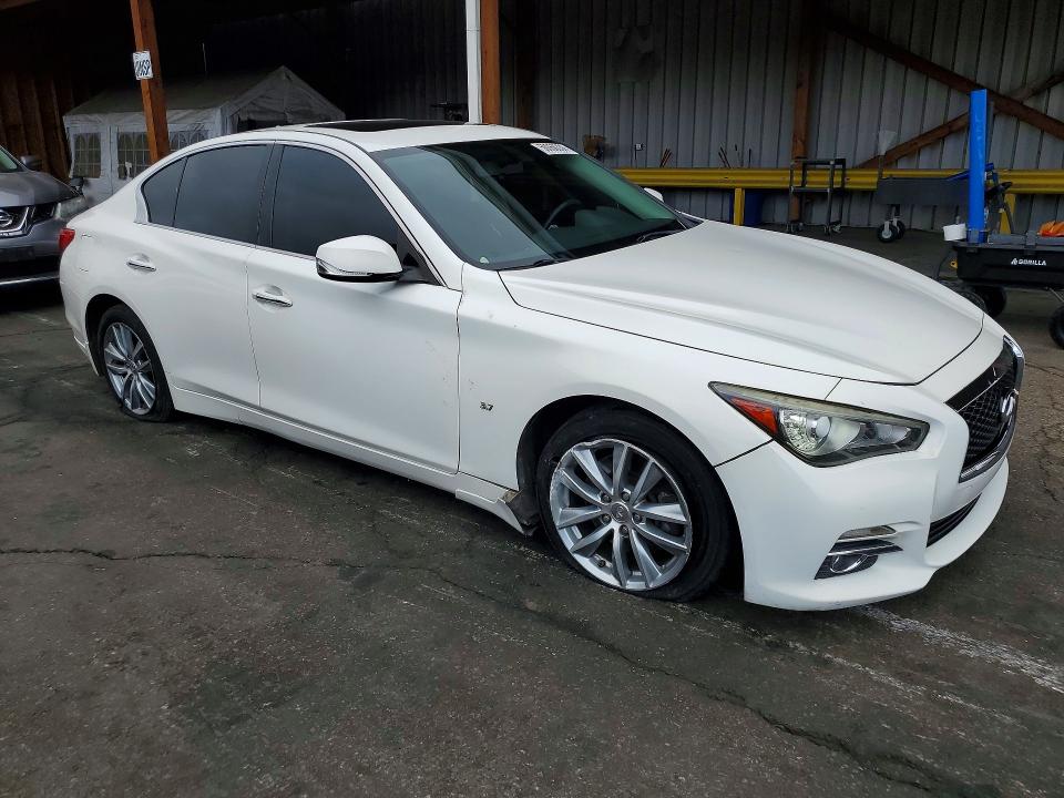 50068336 :رقم المزاد ، JN1BV7AR4FM423457 vin ، 2015 Infiniti Q50 مزاد بيع