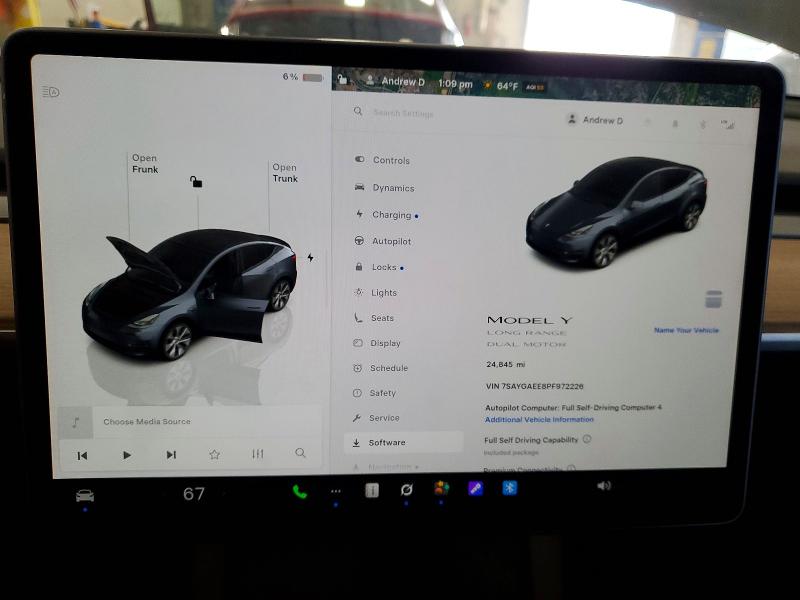 Aukcja sprzedaży 2023 Tesla Mdl Y, vin: 7SAYGAEE8PF972226, numer aukcji: 49795296