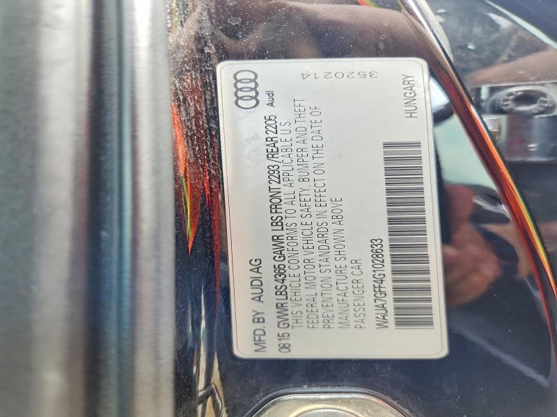 Продаж на аукціоні авто 2016 Audi A3, vin: WAUA7GFF4G1028633, номер лоту: 51154806