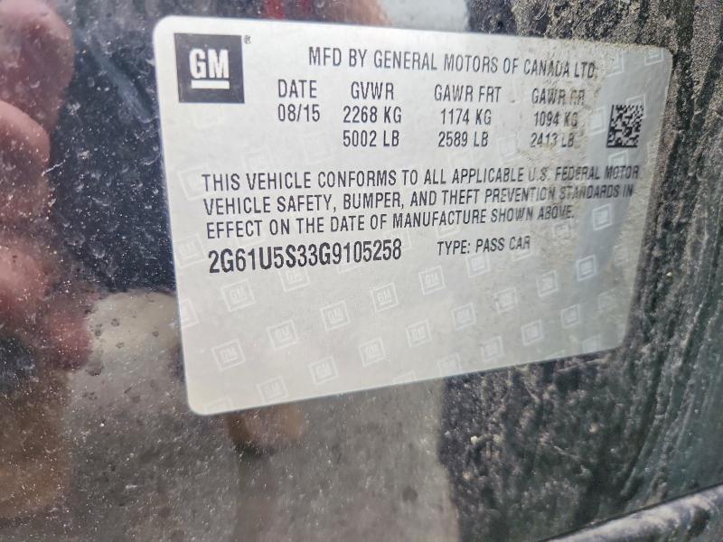 Продаж на аукціоні авто 2016 Cadillac Xts, vin: 2G61U5S33G9105258, номер лоту: 49741226