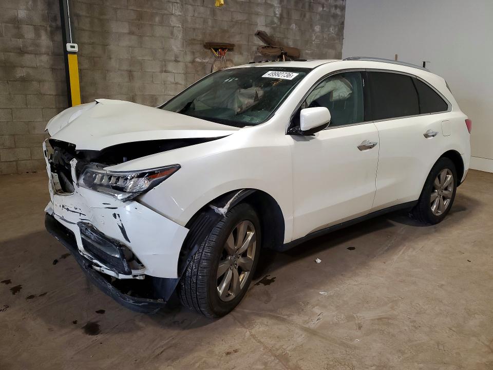Продажа на аукционе авто 2015 Acura Mdx, vin: 5FRYD4H83FB018493, номер лота: 49992736