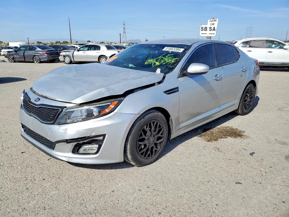 51663386 :رقم المزاد ، 5XXGM4A75FG378280 vin ، 2015 Kia Optima مزاد بيع