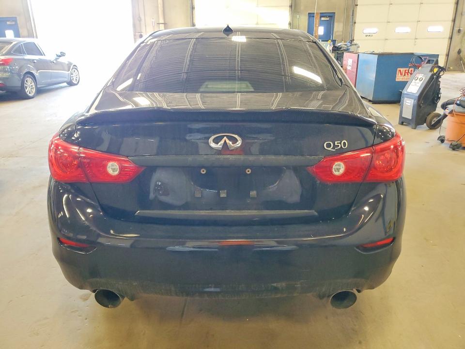 50357326 :رقم المزاد ، JN1BV7AR9EM706385 vin ، 2014 Infiniti Q50 مزاد بيع