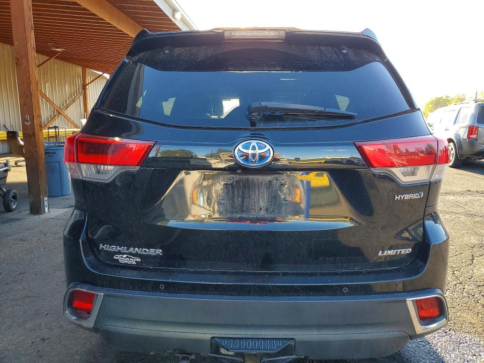 2018 Toyota Highlander Hybrid მანქანა იყიდება აუქციონზე, vin: 5TDDGRFH0JS039832, აუქციონის ნომერი: 49647096
