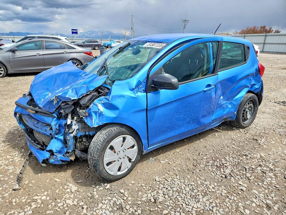51307336 :رقم المزاد ، KL8CB6SA6JC473877 vin ، 2018 Chevrolet Spark مزاد بيع