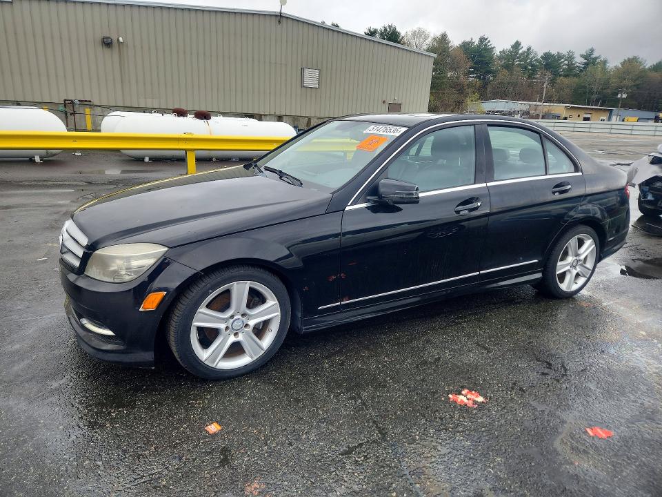 Продажа на аукционе авто 2011 Mercedes-benz C, vin: WDDGF8BB0BR134120, номер лота: 51476536