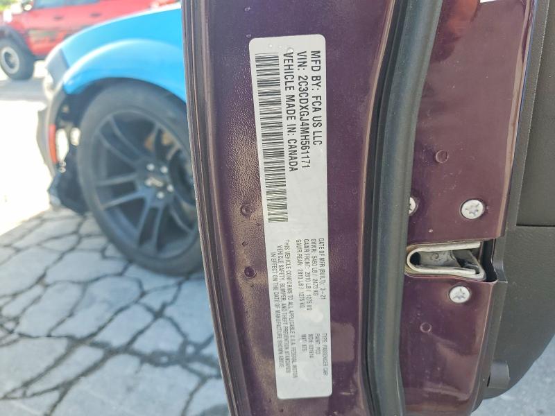 Продаж на аукціоні авто 2021 Dodge Charger, vin: 2C3CDXGJ4MH561171, номер лоту: 50741446