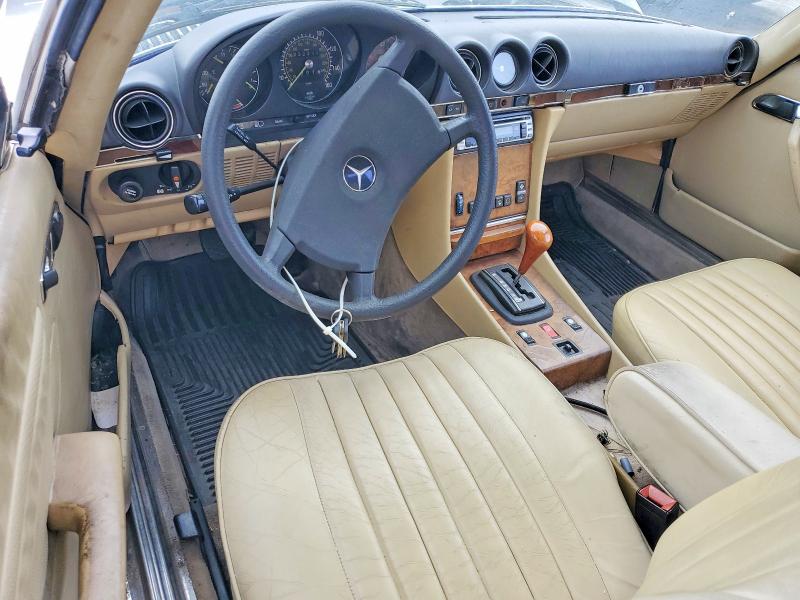1985 Mercedes-benz 380 მანქანა იყიდება აუქციონზე, vin: WDBBA45C2FA023989, აუქციონის ნომერი: 50705876