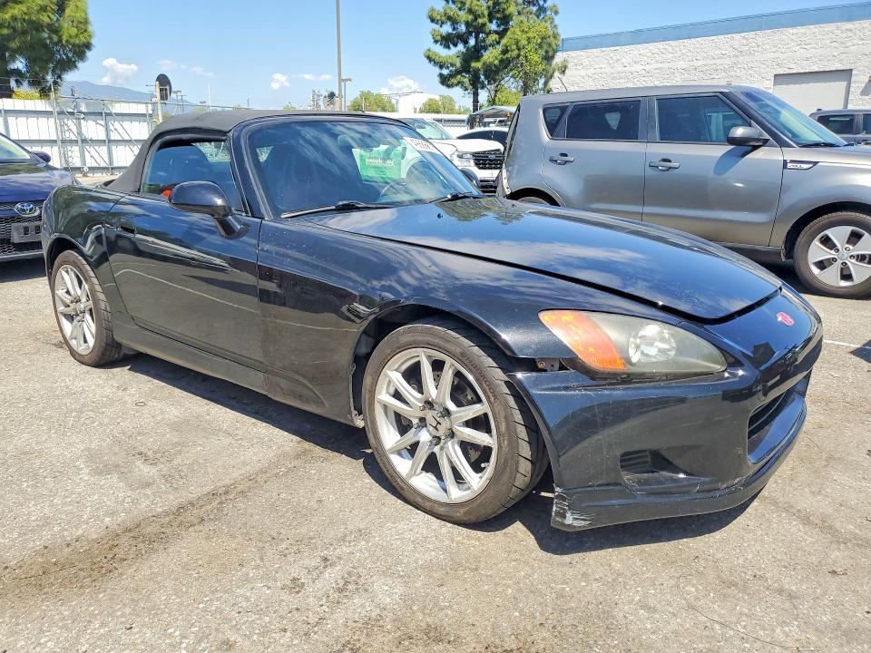 2000 Honda S2000 მანქანა იყიდება აუქციონზე, vin: JHMAP1146YT002173, აუქციონის ნომერი: 49686876