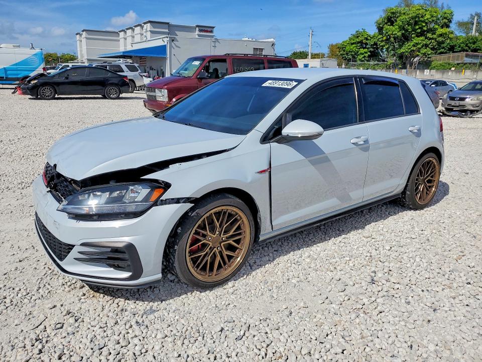 2019 Volkswagen Gti მანქანა იყიდება აუქციონზე, vin: 3VW6T7AU2KM034319, აუქციონის ნომერი: 48913096