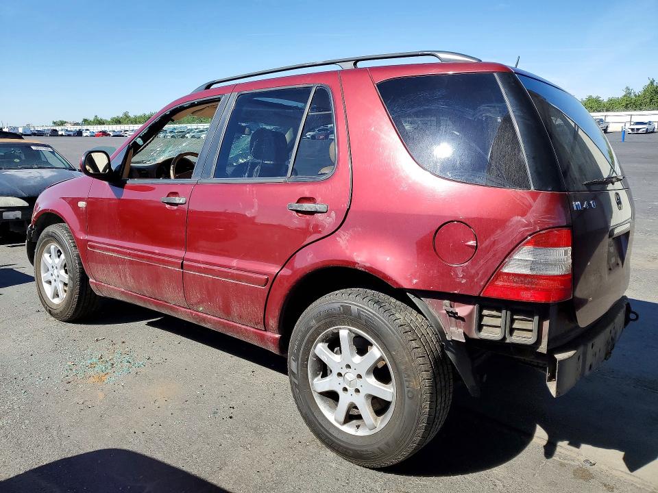 Aukcja sprzedaży 2000 Mercedes-benz Ml, vin: 4JGAB72E9YA193198, numer aukcji: 50679896