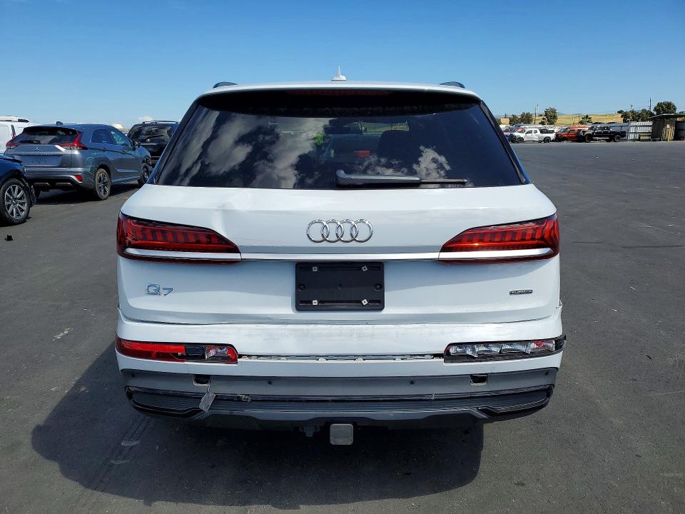 Продажа на аукционе авто 2021 Audi Q7, vin: WA1VXAF75MD037114, номер лота: 49008946