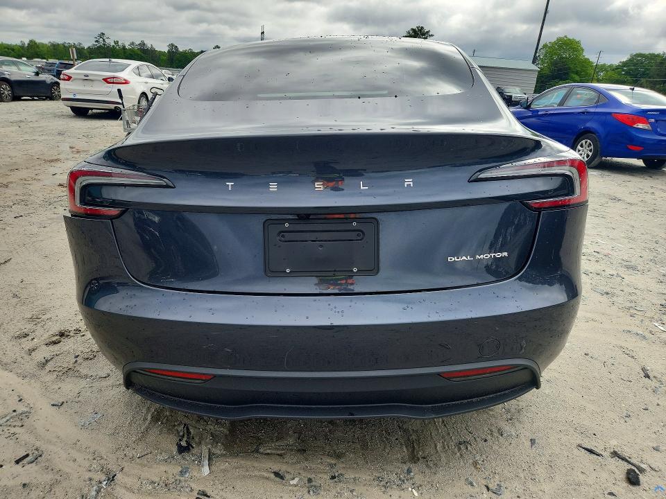 2025 Tesla Model 3 მანქანა იყიდება აუქციონზე, vin: 5YJ3E1EB3SF011707, აუქციონის ნომერი: 51584296