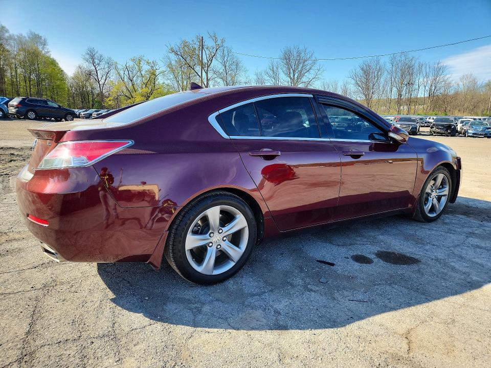 51121406 :رقم المزاد ، 19UUA9F51CA011692 vin ، 2012 Acura Tl مزاد بيع